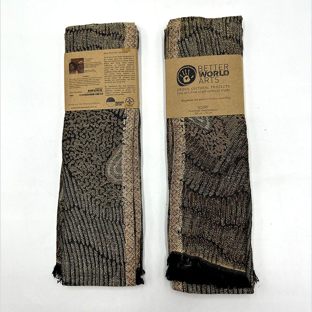 Scarf -  'Sandhills' Fine Modal