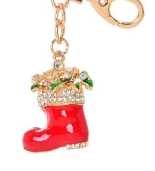 Keyring - Christmas Boot