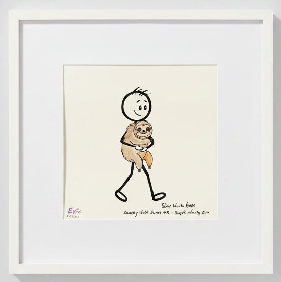 'Slow Walk Home' Third in the Country Walk Series - Simple Man by Evie