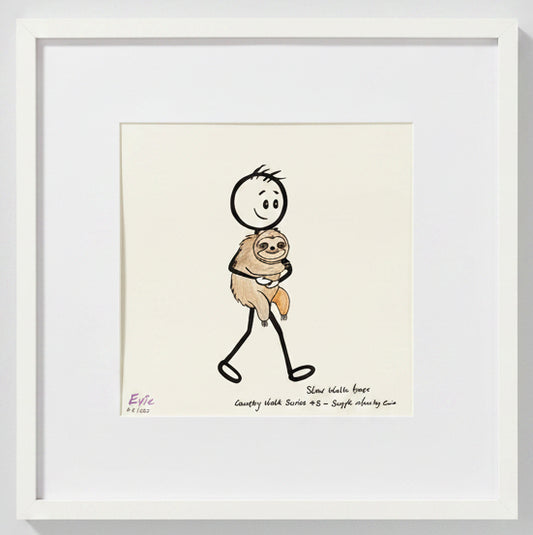 'Slow Walk Home' Third in the Country Walk Series - Simple Man by Evie