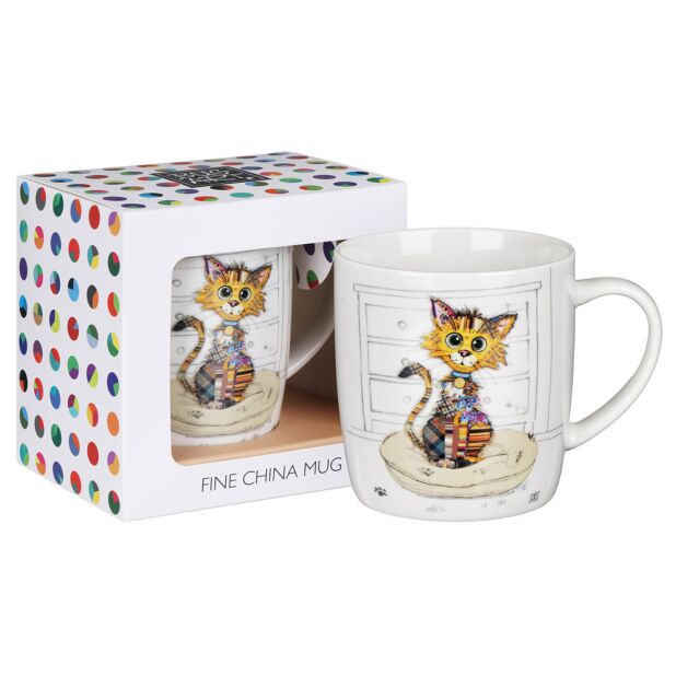 Kimba Kitten Mug - Bug Art (Kooks)