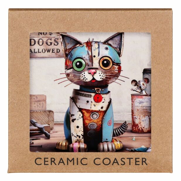 Bug Art Scraps Design – Set of 6 Coasters