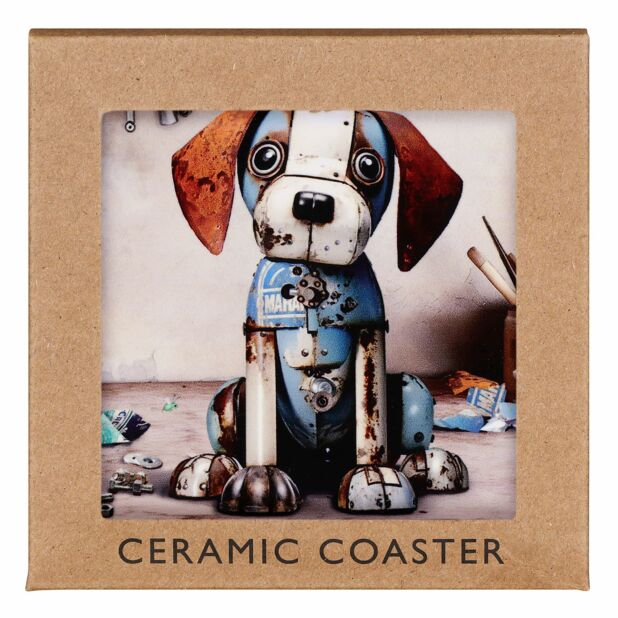 Bug Art Scraps Design – Set of 6 Coasters