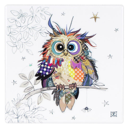 Otto Owl - Memo Pad and Pen - Bug Art