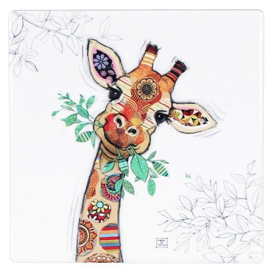 Gina Giraffe - Memo Pad and Pen - Bug Art