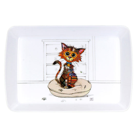 Kimba Kitten Tray - Bug Art