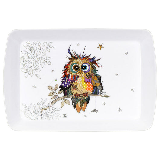 Otto Owl Tray - Bug Art