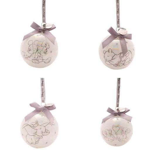 Christmas Baubles - Love (Set of 4)