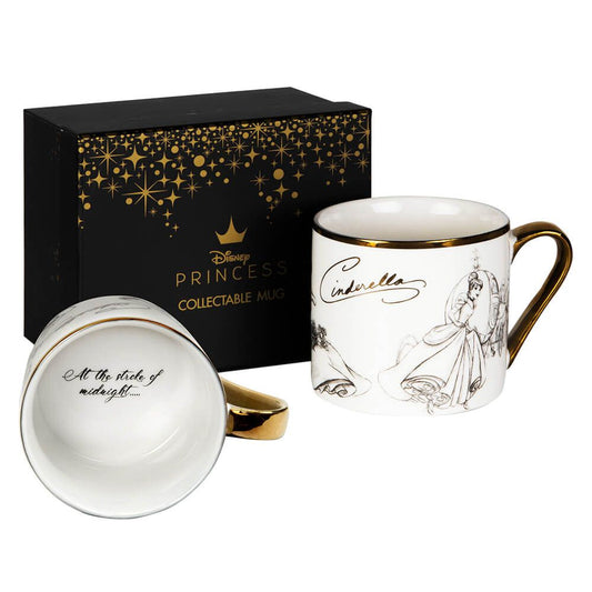 Gold Disney Collectible Mug - Cinderella