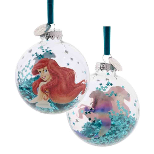 Glass Bauble - Christmas - Ariel