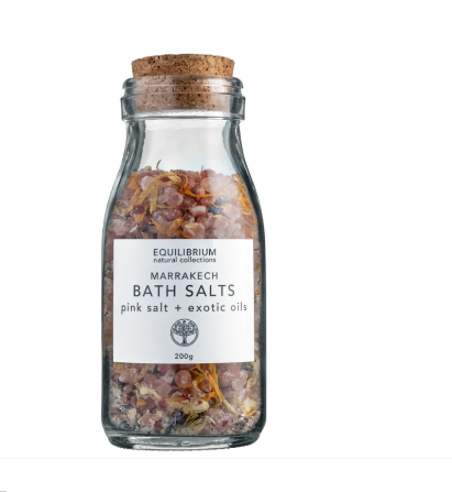 Bath Salts - Marrakech Pink Salt and Exotic Oils (200g)