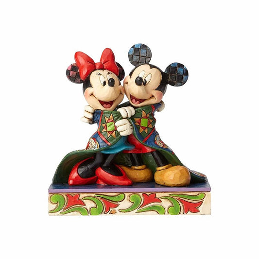 Mickey and Minnie - Christmas Blanket - JS