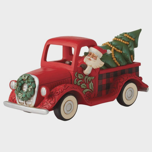 Santa - Red Truck - JS