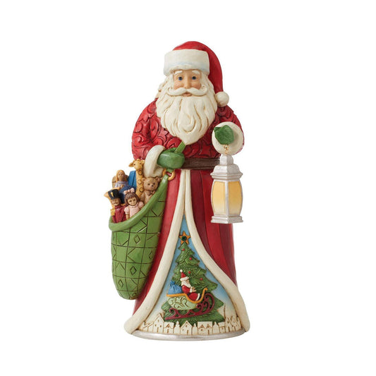 Santa  with Toybag - Heartwood Creek - JS