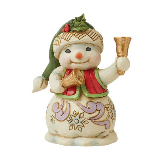 Snowman with Bells (8cm) - JS