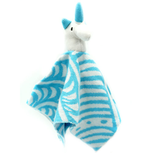 Snuggle Toy – Unicorn (blue) - Artist: Cynthia Burke