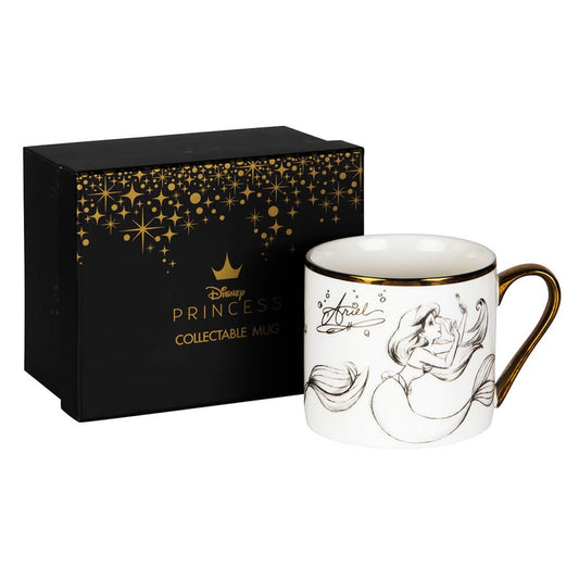 Gold Disney Collectible Mug -  Ariel