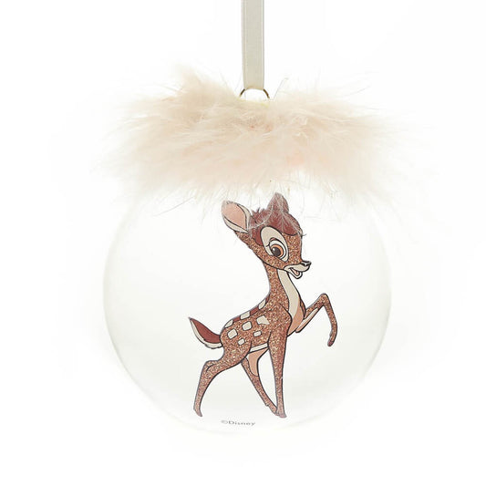 Christmas Bauble - Bambi (feather)